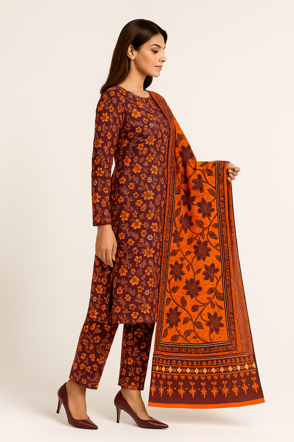 3-Piece Khaddar Premium