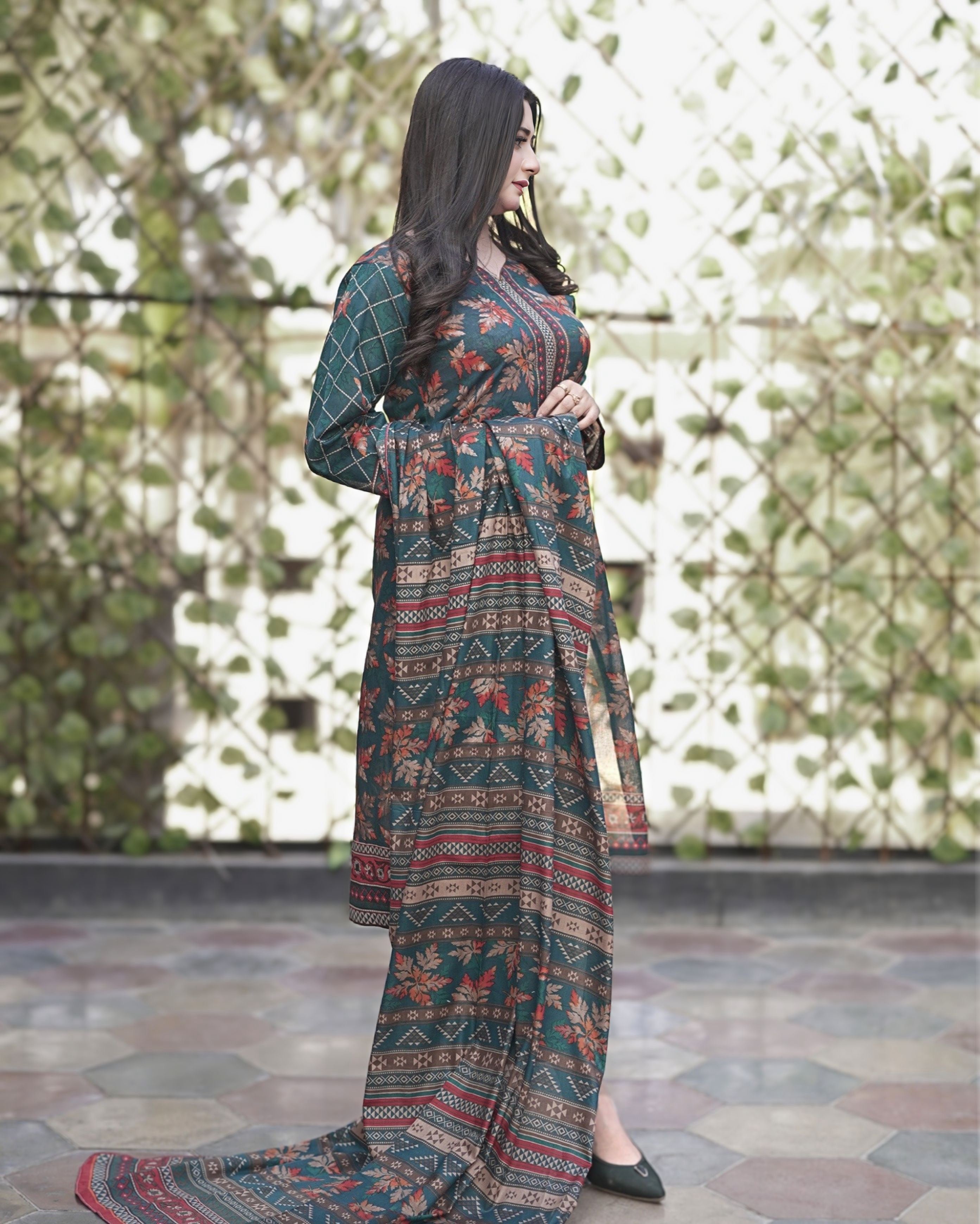 DILKASH – Lawn 3 PCS