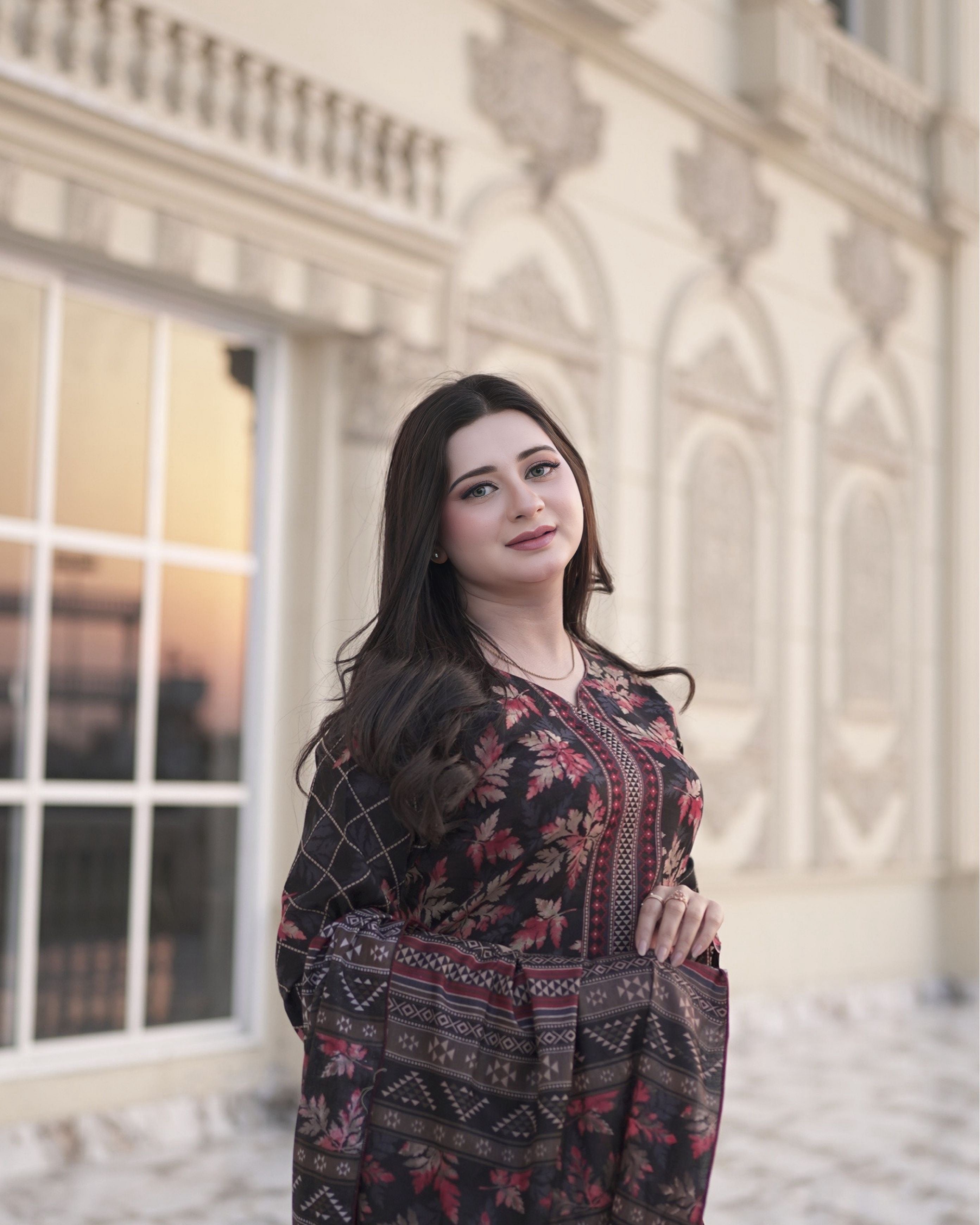 DIL AWAIZ – Lawn 3 PCS