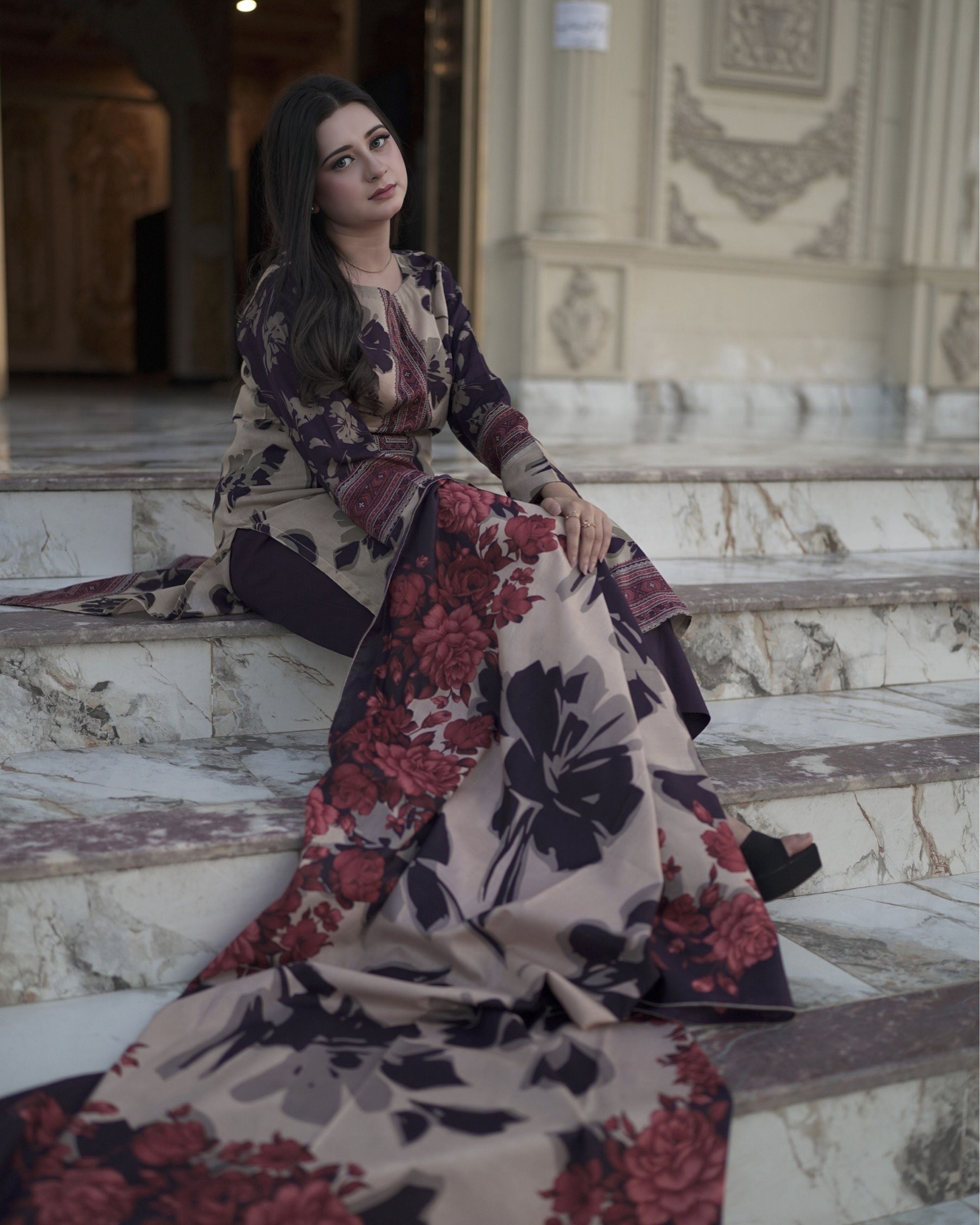 SEHAR ANGAIZ – Lawn 3 PCS