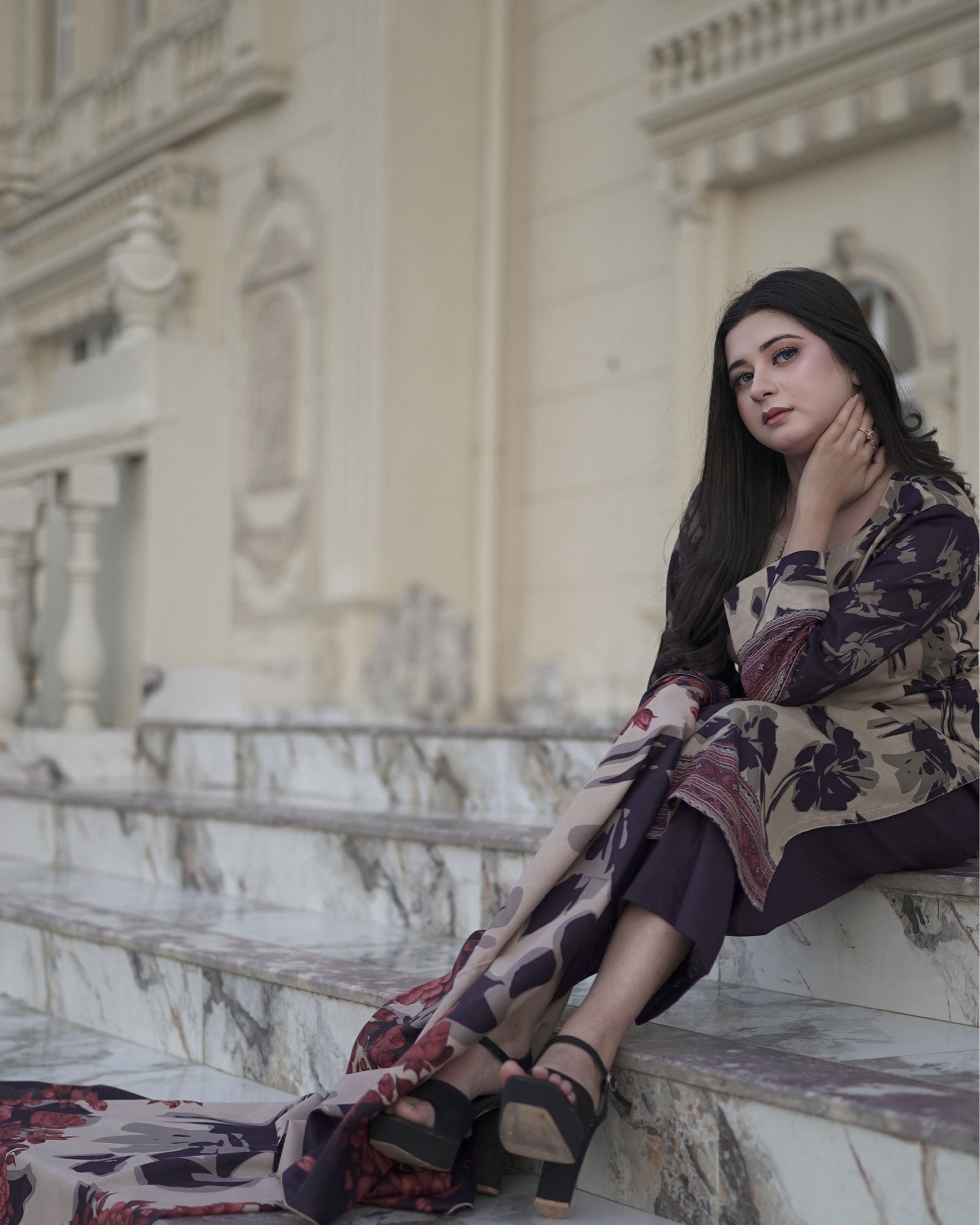 SEHAR ANGAIZ – Lawn 3 PCS