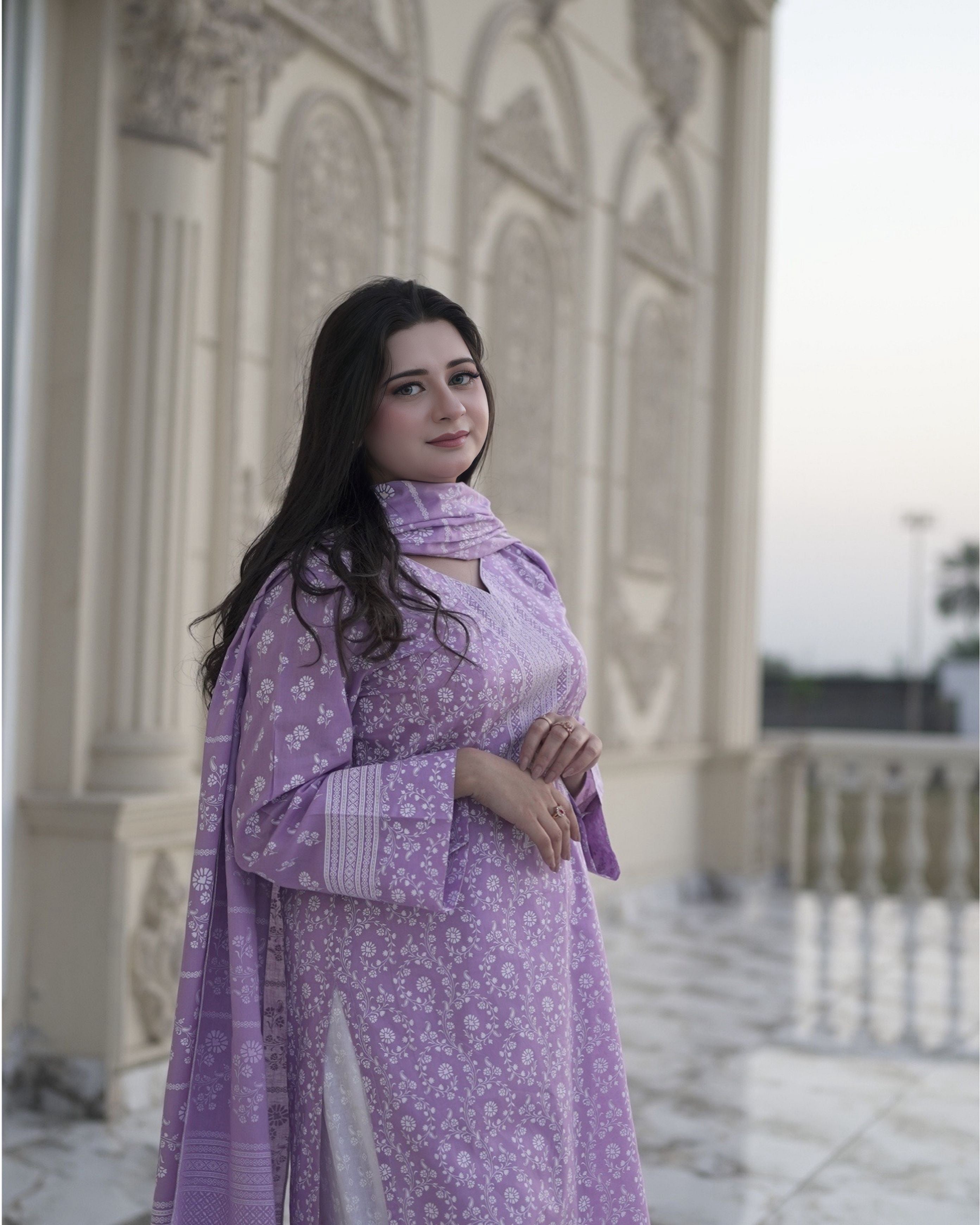 NAQSHDAR – Lawn 3 PCS