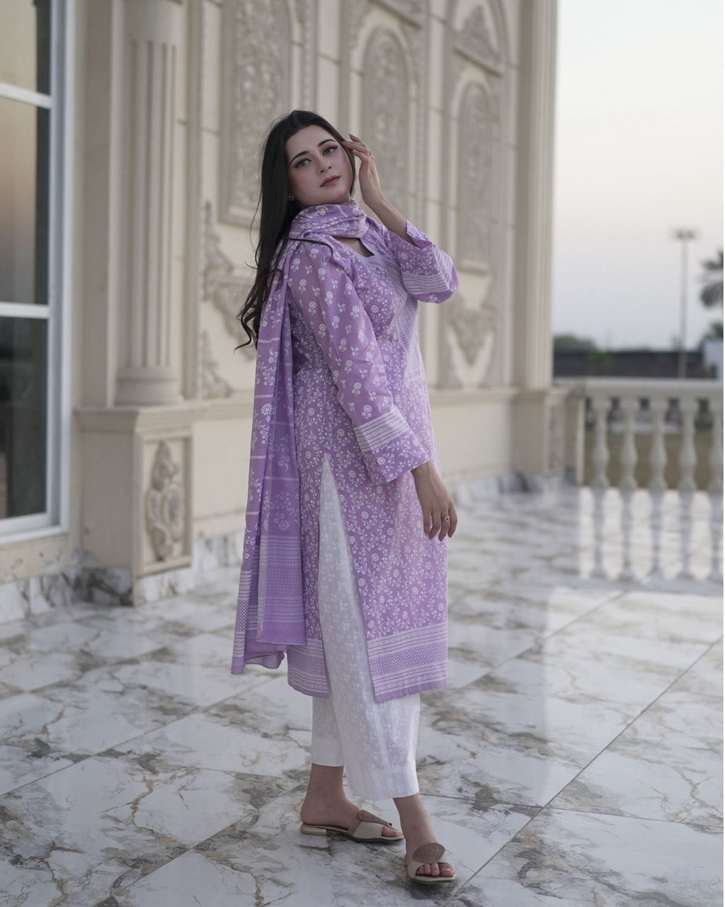 NAQSHDAR – Lawn 3 PCS