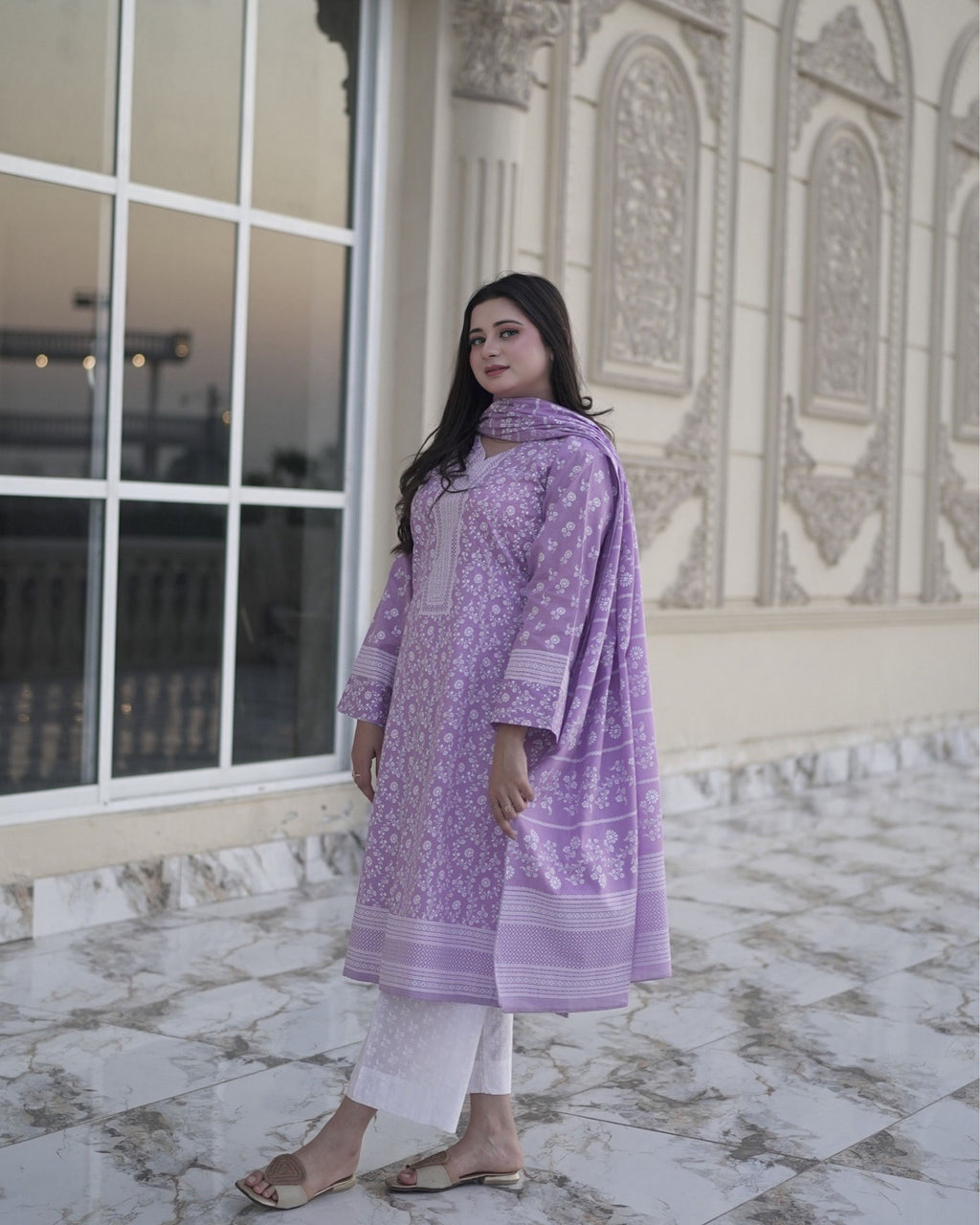 NAQSHDAR – Lawn 3 PCS