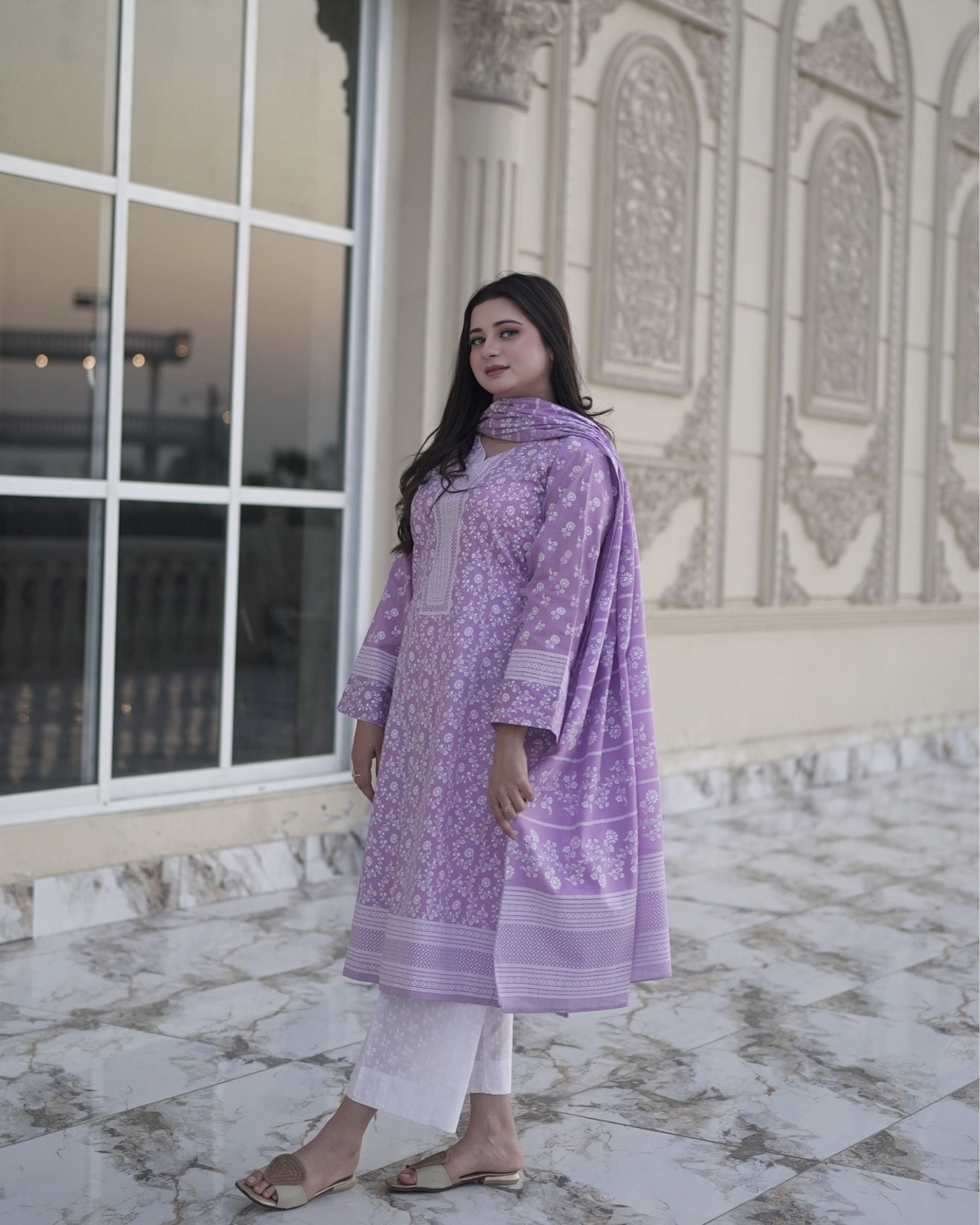NAQSHDAR – Lawn 3 PCS
