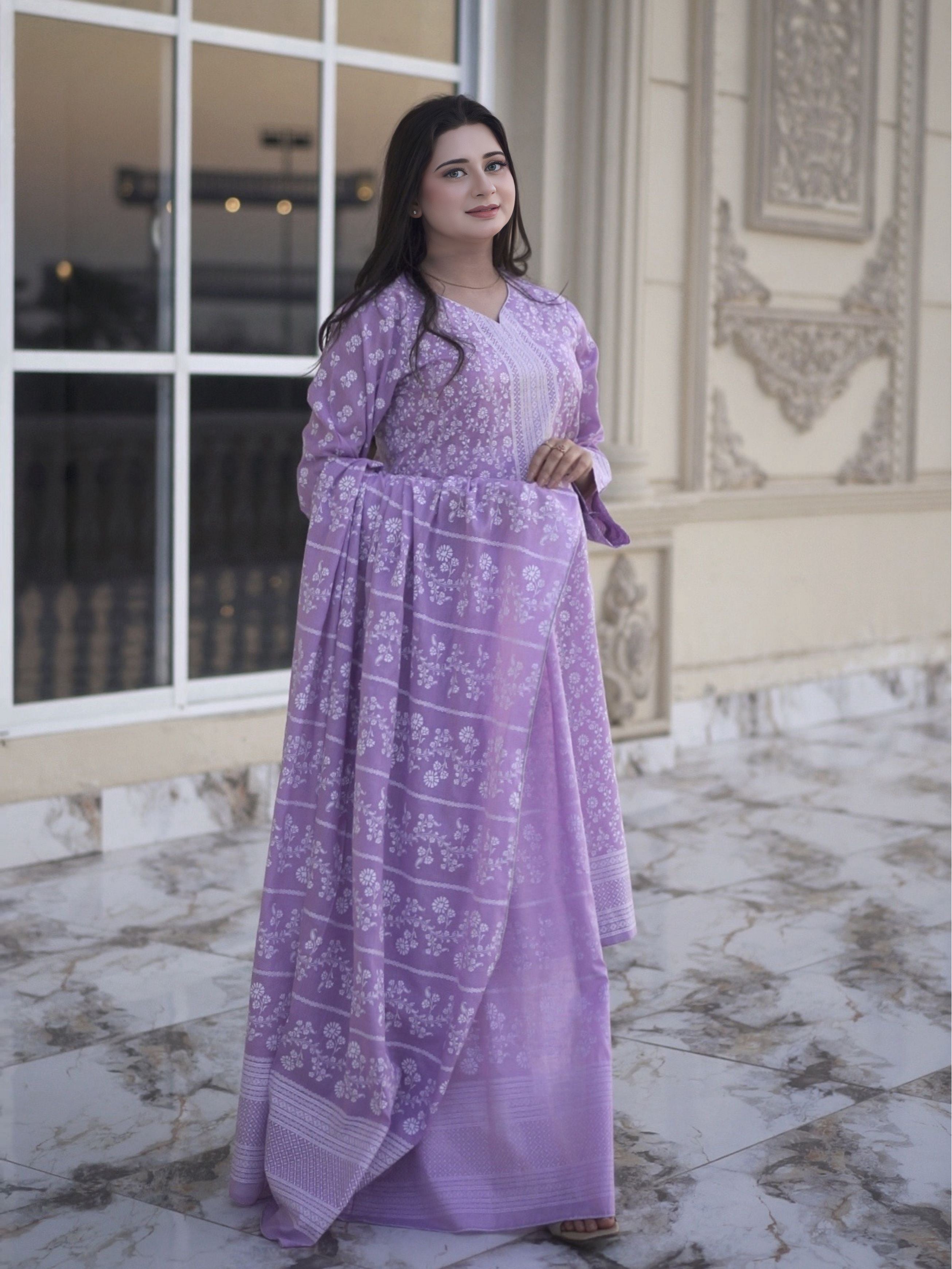 NAQSHDAR – Lawn 3 PCS